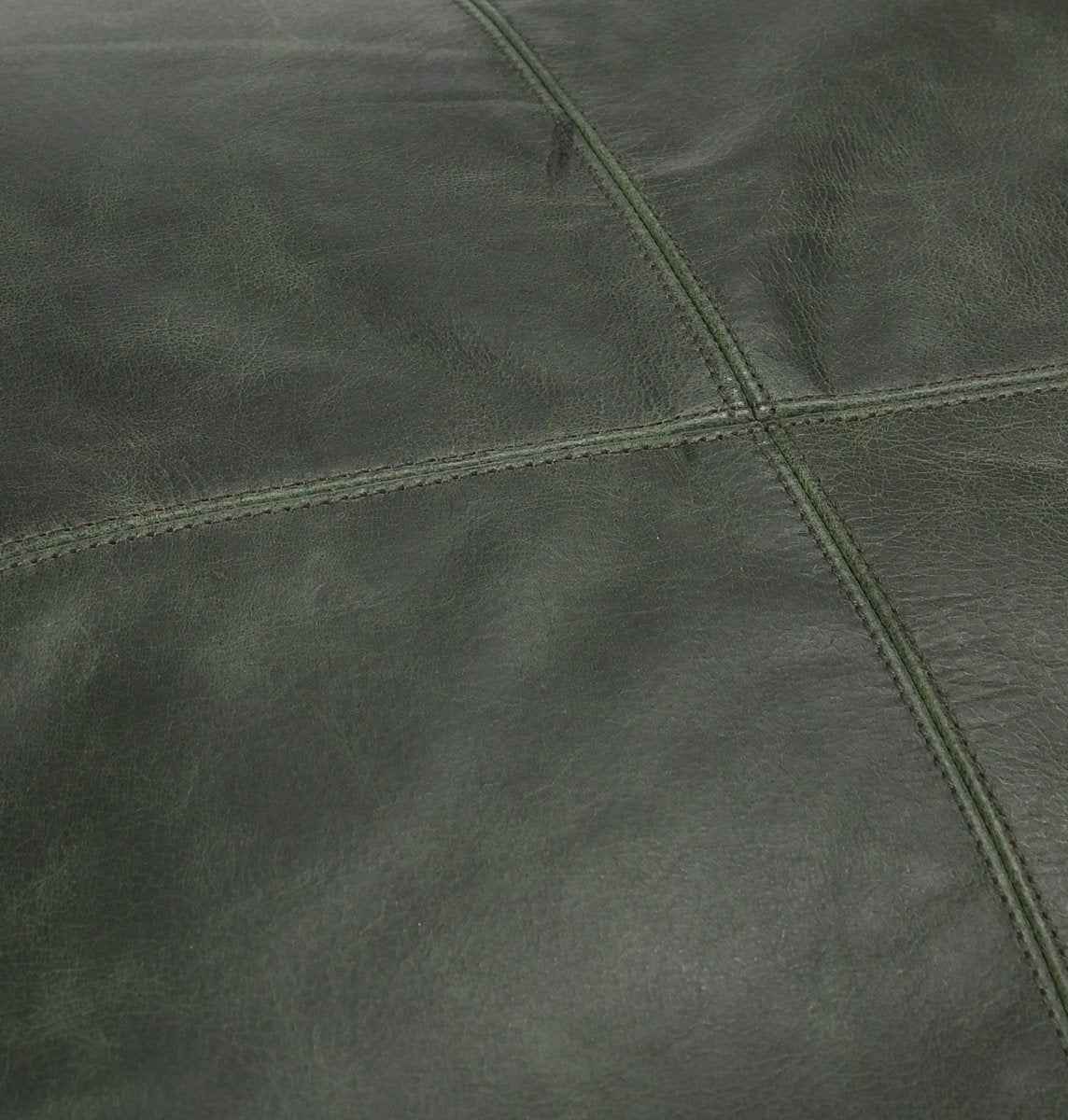 SLD Leather Acre Forest Green Multiple Sizes Throw Pillow (Set of 2) by Classic Home at Eve Furniture