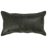 SLD Leather Acre Forest Green Multiple Sizes Throw Pillow (Set of 2) by Classic Home at Eve Furniture