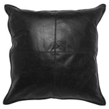 SLD Leather Dexter Onyx Multiple Sizes Throw Pillow (Set of 2) by Classic Home at Eve Furniture
