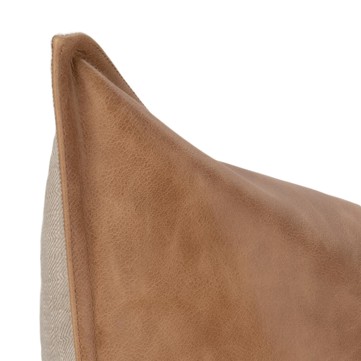 SLD Leather Dumont Chestnut Multiple Sizes Throw Pillow (Set of 2) by Classic Home at Eve Furniture