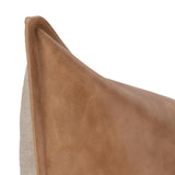 SLD Leather Dumont Chestnut Multiple Sizes Throw Pillow (Set of 2) by Classic Home at Eve Furniture