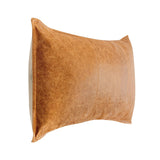 SLD Leather Dumont Chestnut Multiple Sizes Throw Pillow (Set of 2) by Classic Home at Eve Furniture