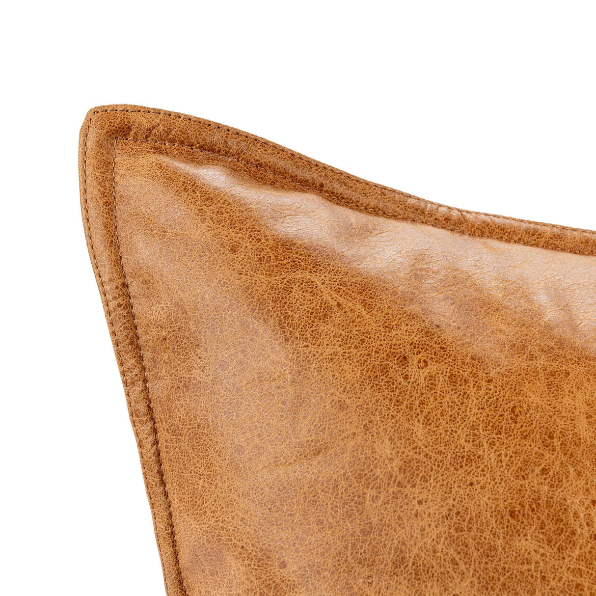 SLD Leather Dumont Chestnut Multiple Sizes Throw Pillow (Set of 2) by Classic Home at Eve Furniture