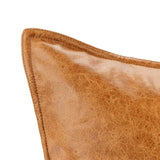 SLD Leather Dumont Chestnut Multiple Sizes Throw Pillow (Set of 2) by Classic Home at Eve Furniture