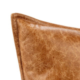 SLD Leather Dumont Chestnut Multiple Sizes Throw Pillow (Set of 2) by Classic Home at Eve Furniture