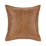 SLD Leather Dumont Chestnut Multiple Sizes Throw Pillow (Set of 2) by Classic Home at Eve Furniture