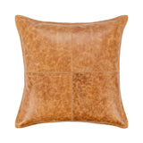 SLD Leather Dumont Chestnut Multiple Sizes Throw Pillow (Set of 2) by Classic Home at Eve Furniture