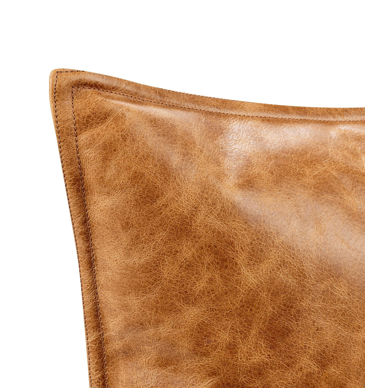 SLD Leather Dumont Chestnut Multiple Sizes Throw Pillow (Set of 2) by Classic Home at Eve Furniture