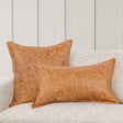 SLD Leather Dumont Chestnut Multiple Sizes Throw Pillow (Set of 2) by Classic Home at Eve Furniture