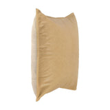 SLD Leather Golden Wheat Multiple Sizes Throw Pillow (Set of 2) by Classic Home at Eve Furniture