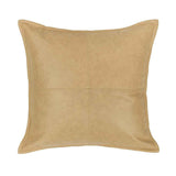 SLD Leather Golden Wheat Multiple Sizes Throw Pillow (Set of 2) by Classic Home at Eve Furniture