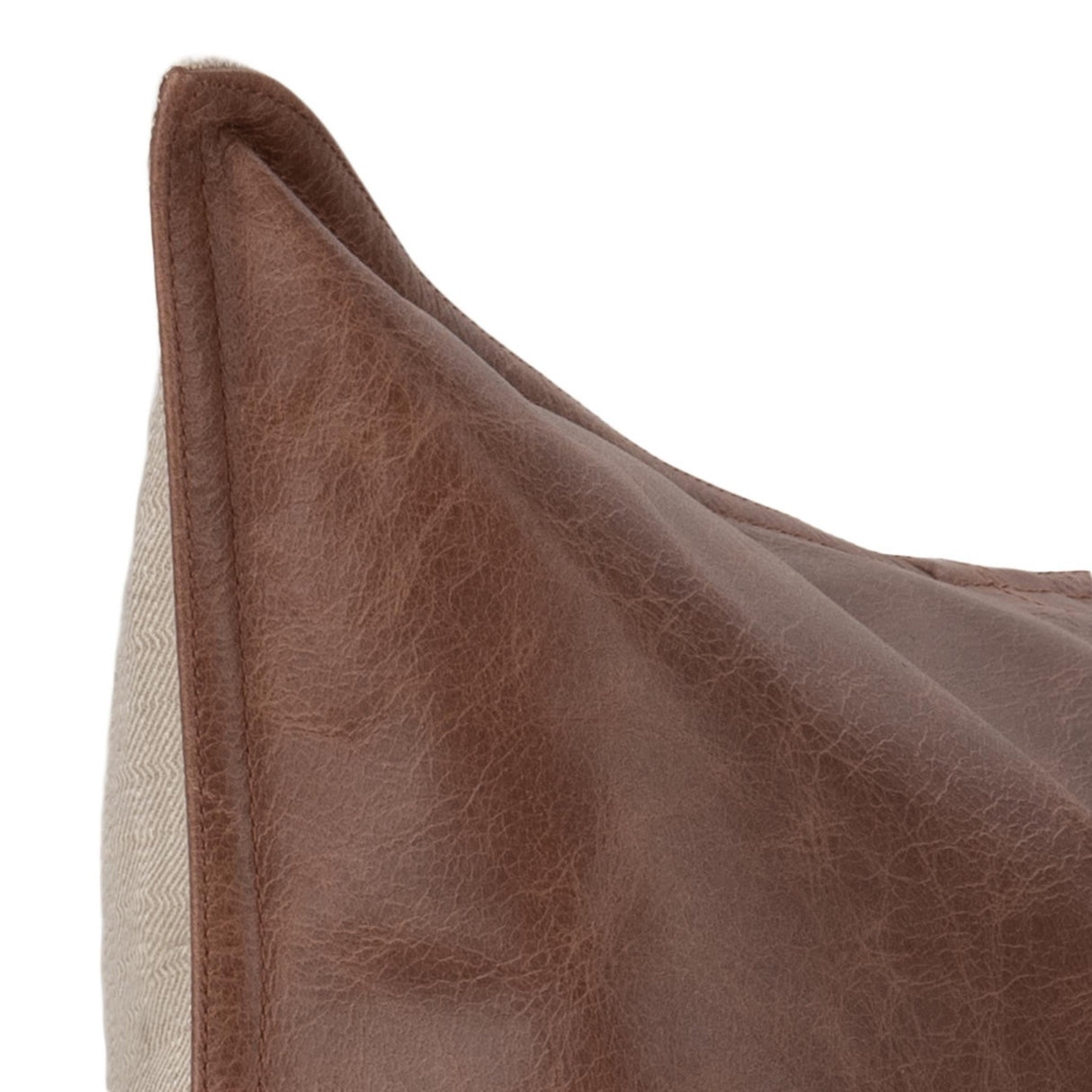 SLD Leather Kona Brown Multiple Sizes Throw Pillow (Set of 2) by Classic Home at Eve Furniture