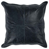 SLD Leather Nightfall Blue Multiple Sizes Throw Pillow (Set of 2) by Classic Home at Eve Furniture