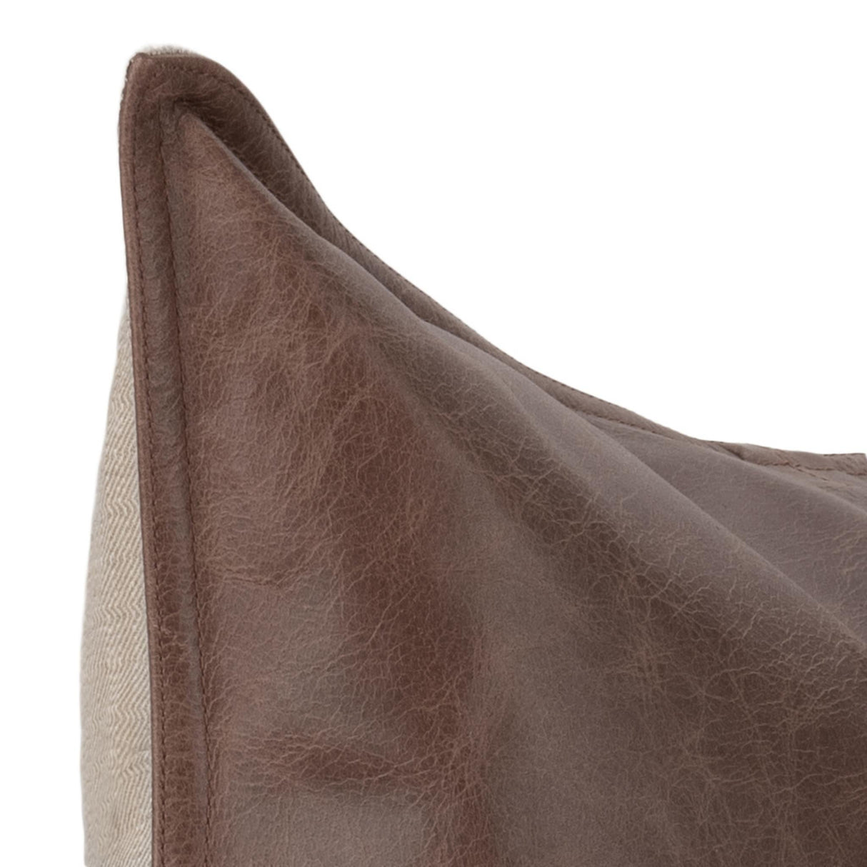 SLD Leather Parsons Cocoa Multiple Sizes Throw Pillow (Set of 2) by Classic Home at Eve Furniture