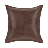 SLD Leather Parsons Cocoa Multiple Sizes Throw Pillow (Set of 2) by Classic Home at Eve Furniture