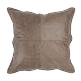 SLD Leather Sandstorm Taupe Multiple Sizes Throw Pillow (Set of 2) by Classic Home at Eve Furniture