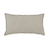 SLD Leather Sandstorm Taupe Multiple Sizes Throw Pillow (Set of 2) by Classic Home at Eve Furniture