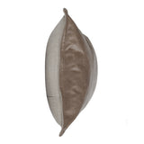 SLD Leather Sandstorm Taupe Multiple Sizes Throw Pillow (Set of 2) by Classic Home at Eve Furniture