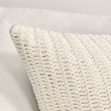 SLD Macie Ivory 22x22 Throw Pillow (Set of 2) by Classic Home at Eve Furniture