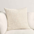 SLD Macie Ivory 22x22 Throw Pillow (Set of 2) by Classic Home at Eve Furniture