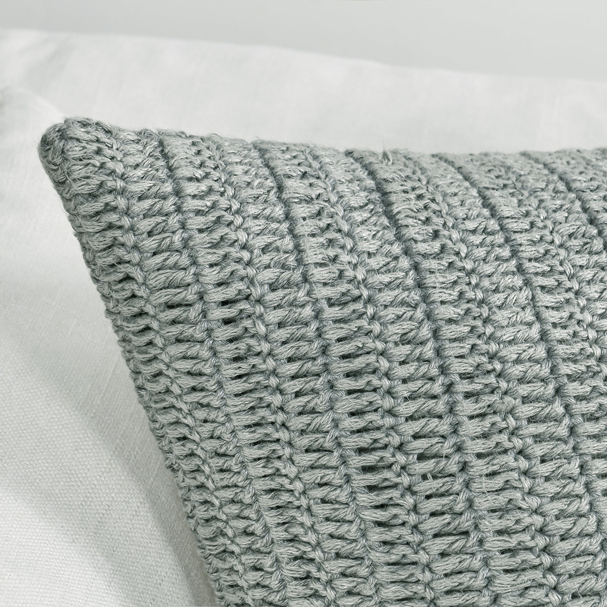 SLD Macie Stone Gray 22x22 Throw Pillow (Set of 2) by Classic Home at Eve Furniture