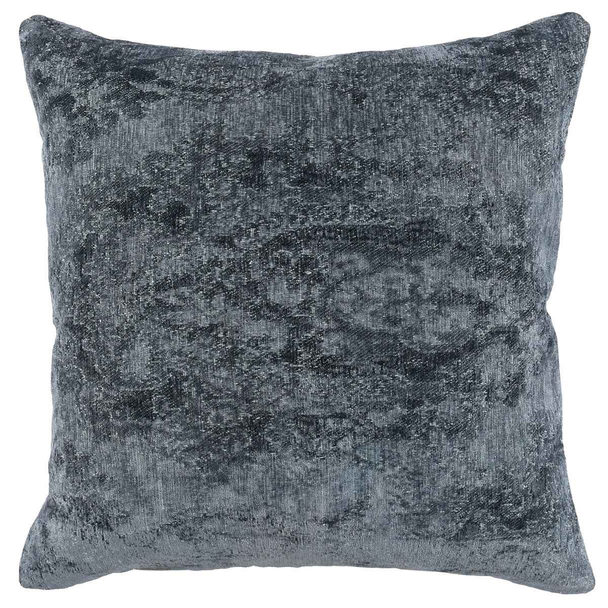 SLD Oliver Saltwater Blue 22x22 Throw Pillow (Set of 2) by Classic Home at Eve Furniture