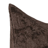 SLD Oliver Sierra Brown 22x22 Throw Pillow (Set of 2) by Classic Home at Eve Furniture