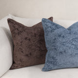 SLD Oliver Sierra Brown 22x22 Throw Pillow (Set of 2) by Classic Home at Eve Furniture