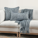 SLD Sharma Denim Blue Multiple Sizes Throw Pillow (Set of 2) by Classic Home at Eve Furniture