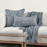 SLD Sharma Denim Blue Multiple Sizes Throw Pillow (Set of 2) by Classic Home at Eve Furniture