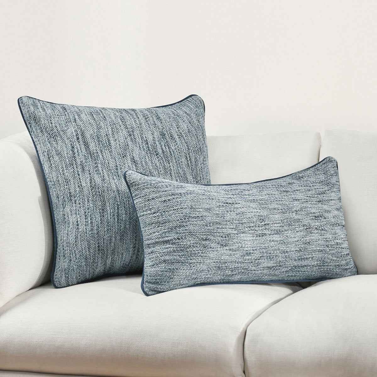 SLD Sharma Denim Blue Multiple Sizes Throw Pillow (Set of 2) by Classic Home at Eve Furniture