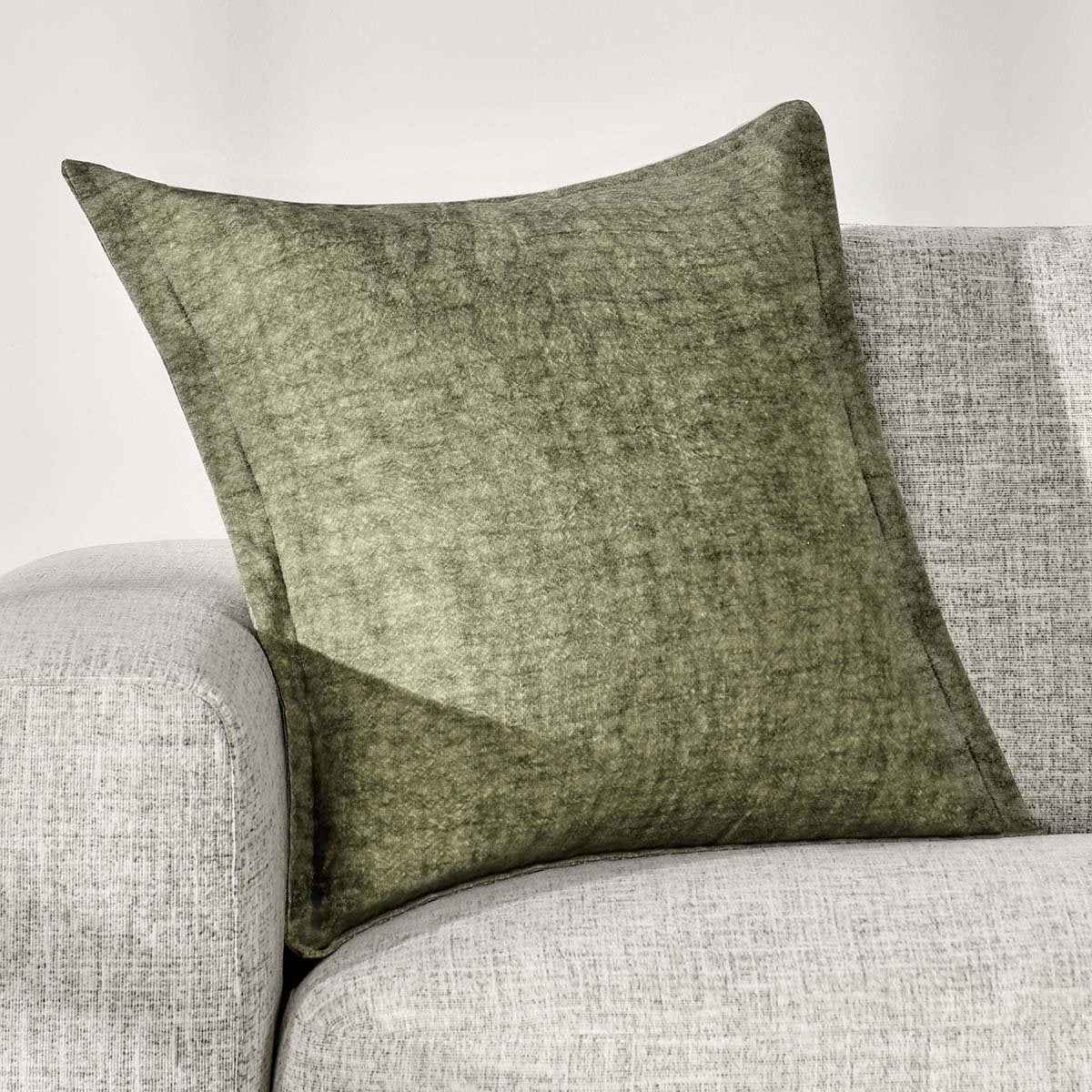 SLD Solstice Cedar Green 22x22 Throw Pillow (Set of 2) by Classic Home at Eve Furniture