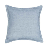 SLD Solstice Chambray Blue 22x22 Throw Pillow (Set of 2) by Classic Home at Eve Furniture