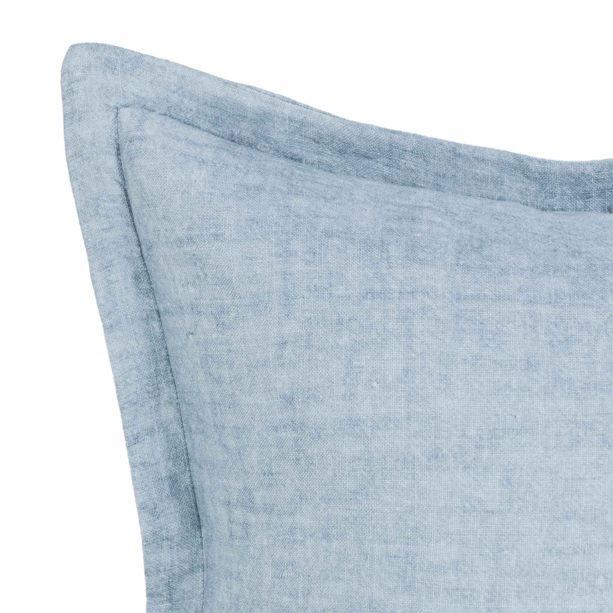 SLD Solstice Chambray Blue 22x22 Throw Pillow (Set of 2) by Classic Home at Eve Furniture