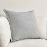 SLD Solstice Gray 22x22 Throw Pillow (Set of 2) by Classic Home at Eve Furniture