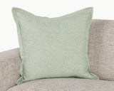 SLD Solstice Mint 22x22 Throw Pillow (Set of 2) by Classic Home at Eve Furniture