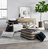 SLD Solstice Natural 22x22 Throw Pillow (Set of 2) by Classic Home at Eve Furniture