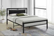 Sleep Metal Full Platform Bed by Happy Homes at Eve Furniture