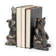 Sleuth (Set of 2) 9L x 8W Grizzly Bear Bookends by Mercana at Eve Furniture