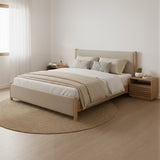 Slit Walnut Nightstand by Zuomod at Eve Furniture