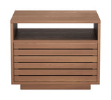 Slit Walnut Nightstand by Zuomod at Eve Furniture