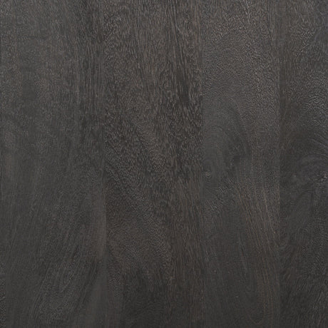 Sloan Black Wood W/Black Metal Frame Arched Cabinet by Mercana at Eve Furniture