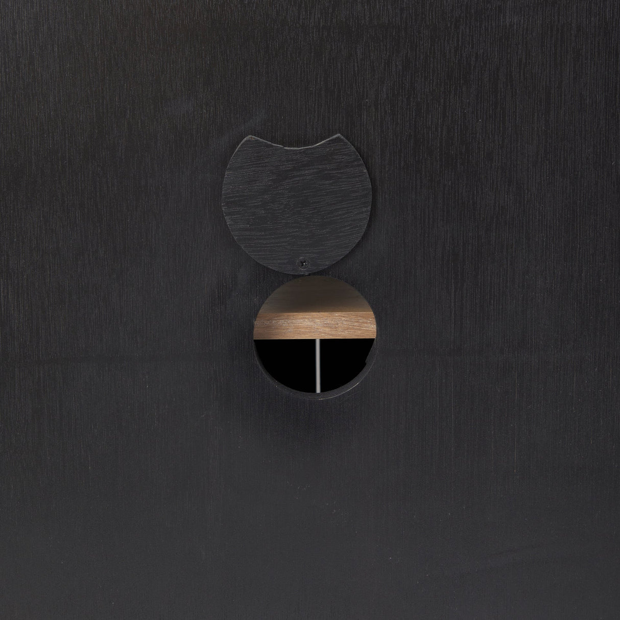 Sloan Black Wood W/Black Metal Frame Sideboard by Mercana at Eve Furniture