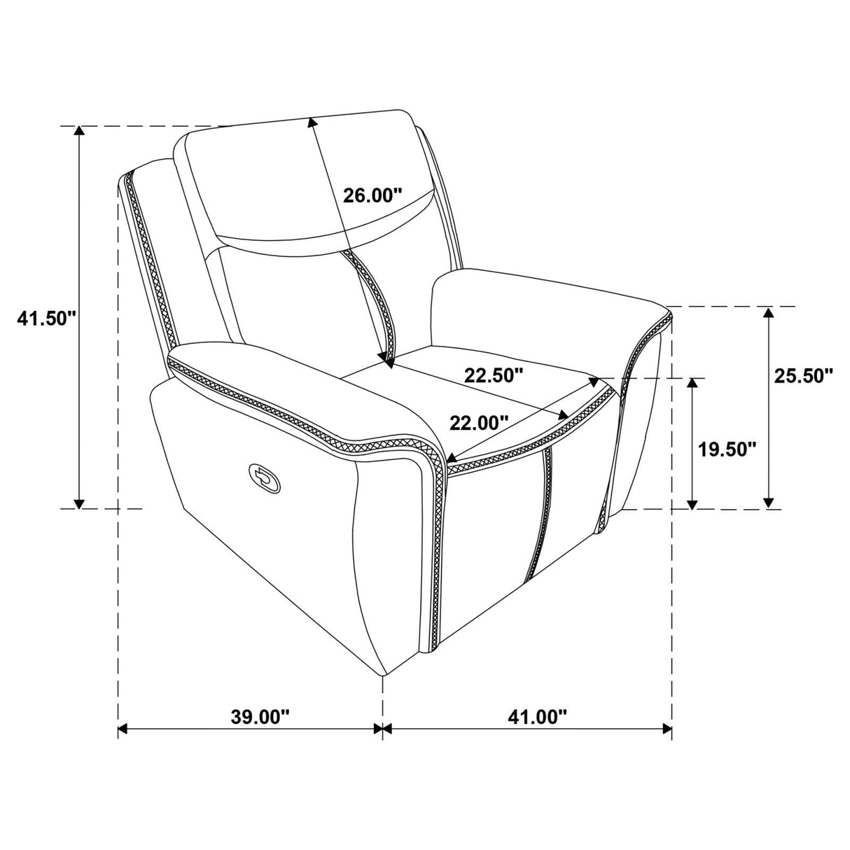 Sloane 3-piece Upholstered Motion Reclining Sofa Set Blue