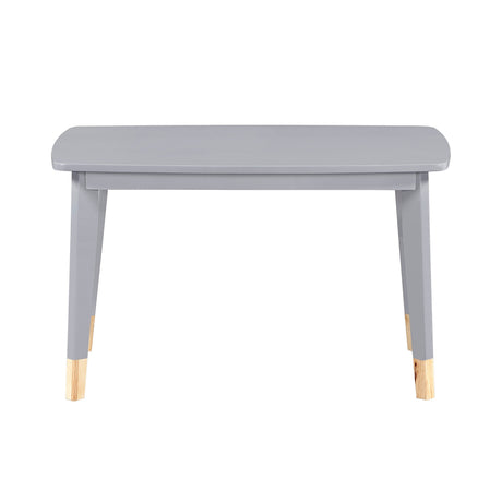 Sloane Gray 5-Piece Pack Children Table and Chairs Set by Homelegance at Eve Furniture