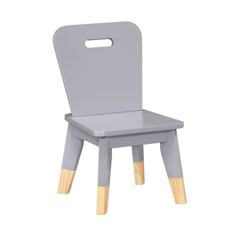 Sloane Gray 5-Piece Pack Children Table and Chairs Set by Homelegance at Eve Furniture