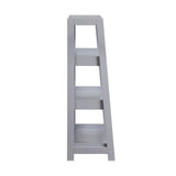 Sloane Gray Bookcase with 3 Fixed Shelves by Homelegance at Eve Furniture