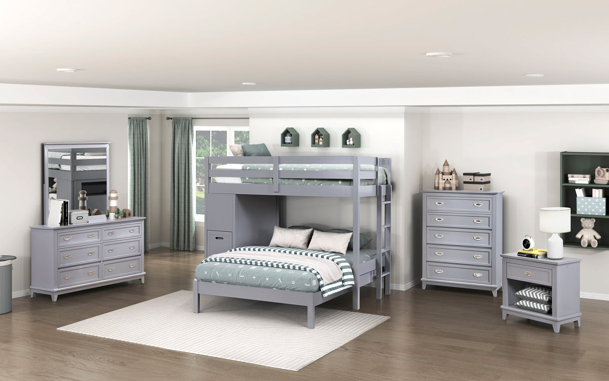 Sloane Gray Chest by Homelegance at Eve Furniture