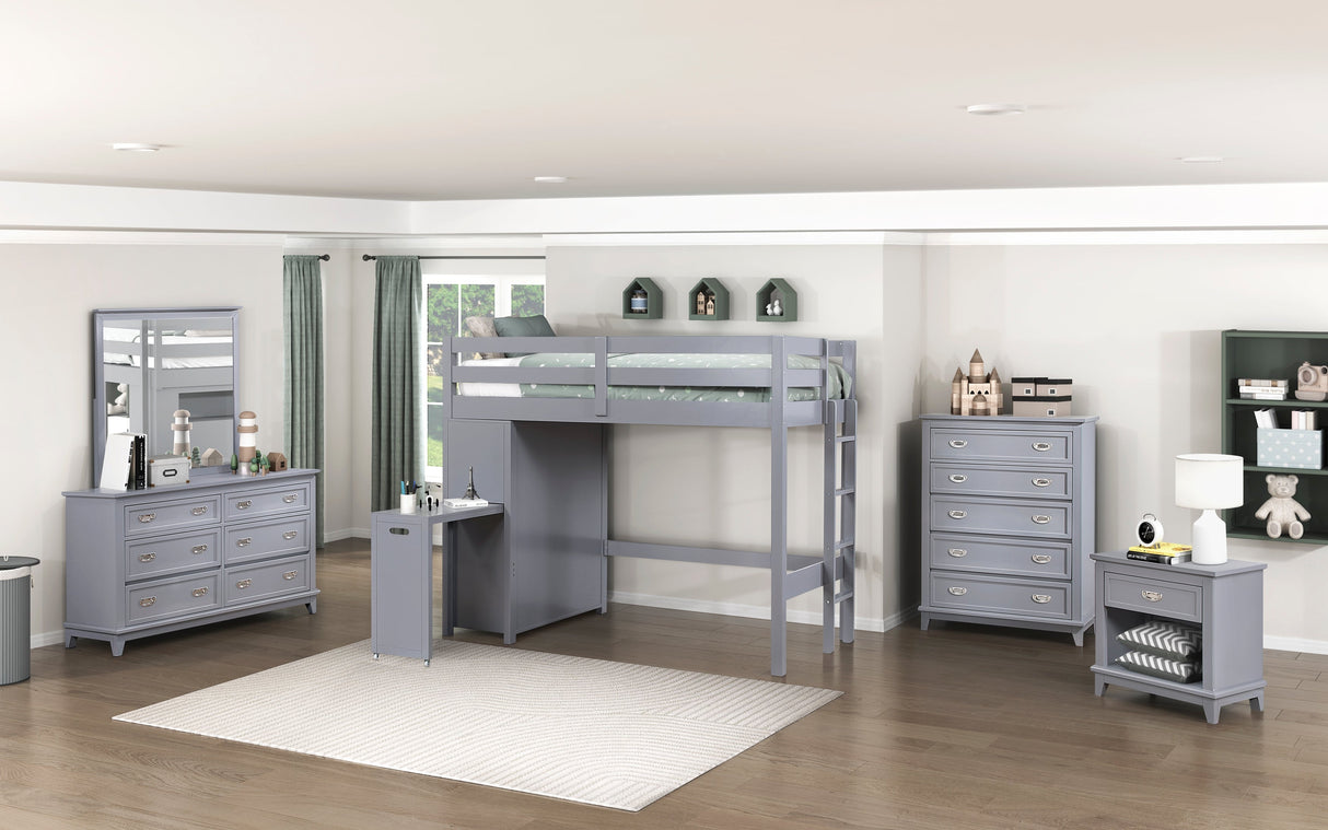 Sloane Gray Chest by Homelegance at Eve Furniture