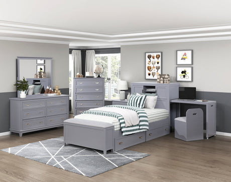 Sloane Gray Chest by Homelegance at Eve Furniture